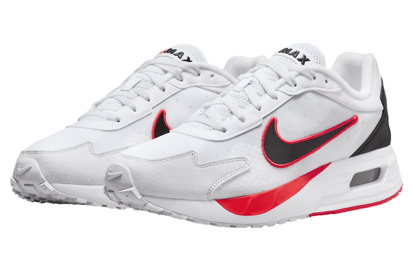 Nike Air Max Solo White / Bright Crimson