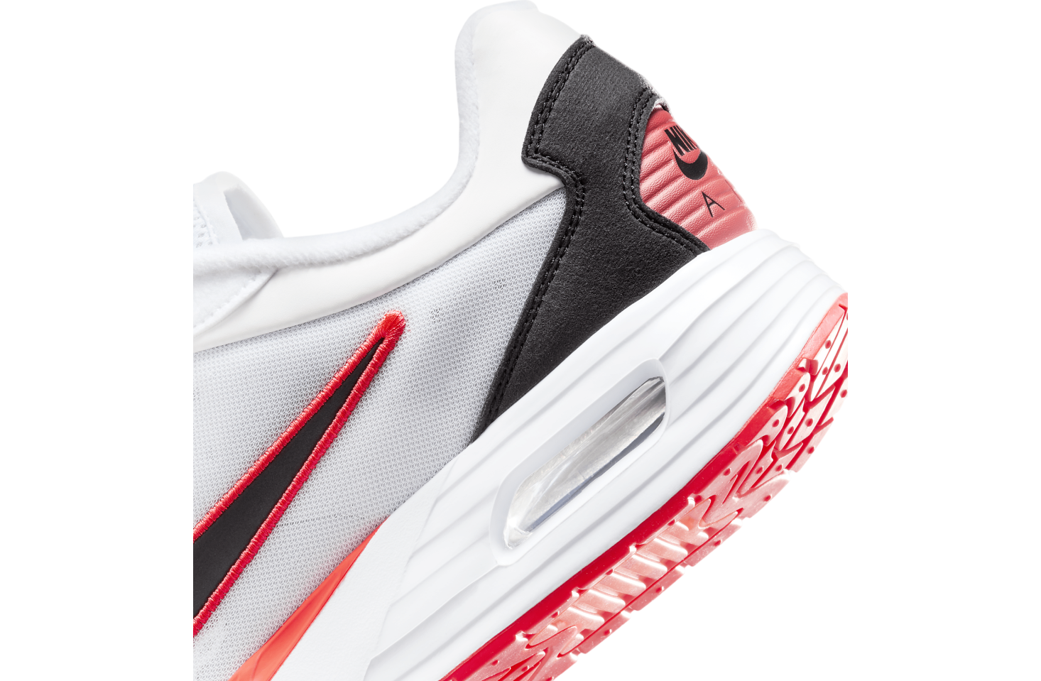 Nike Air Max Solo White / Bright Crimson