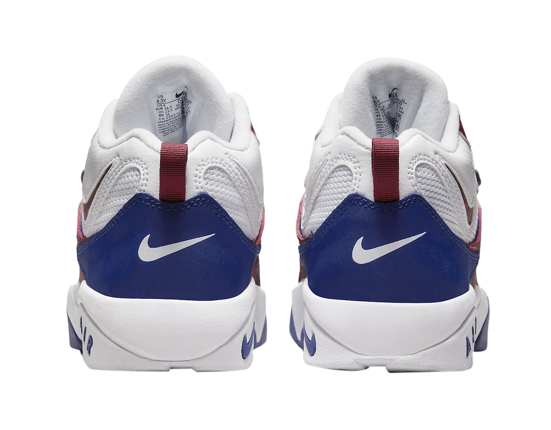 Nike Air Max Speed Turf GS White Navy Maroon