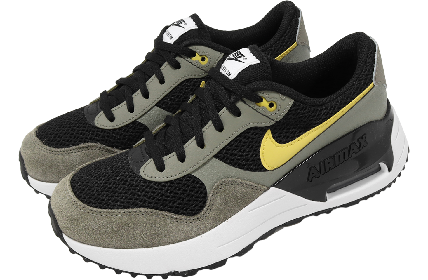 Nike Air Max Systm GS Black / Saturn Gold