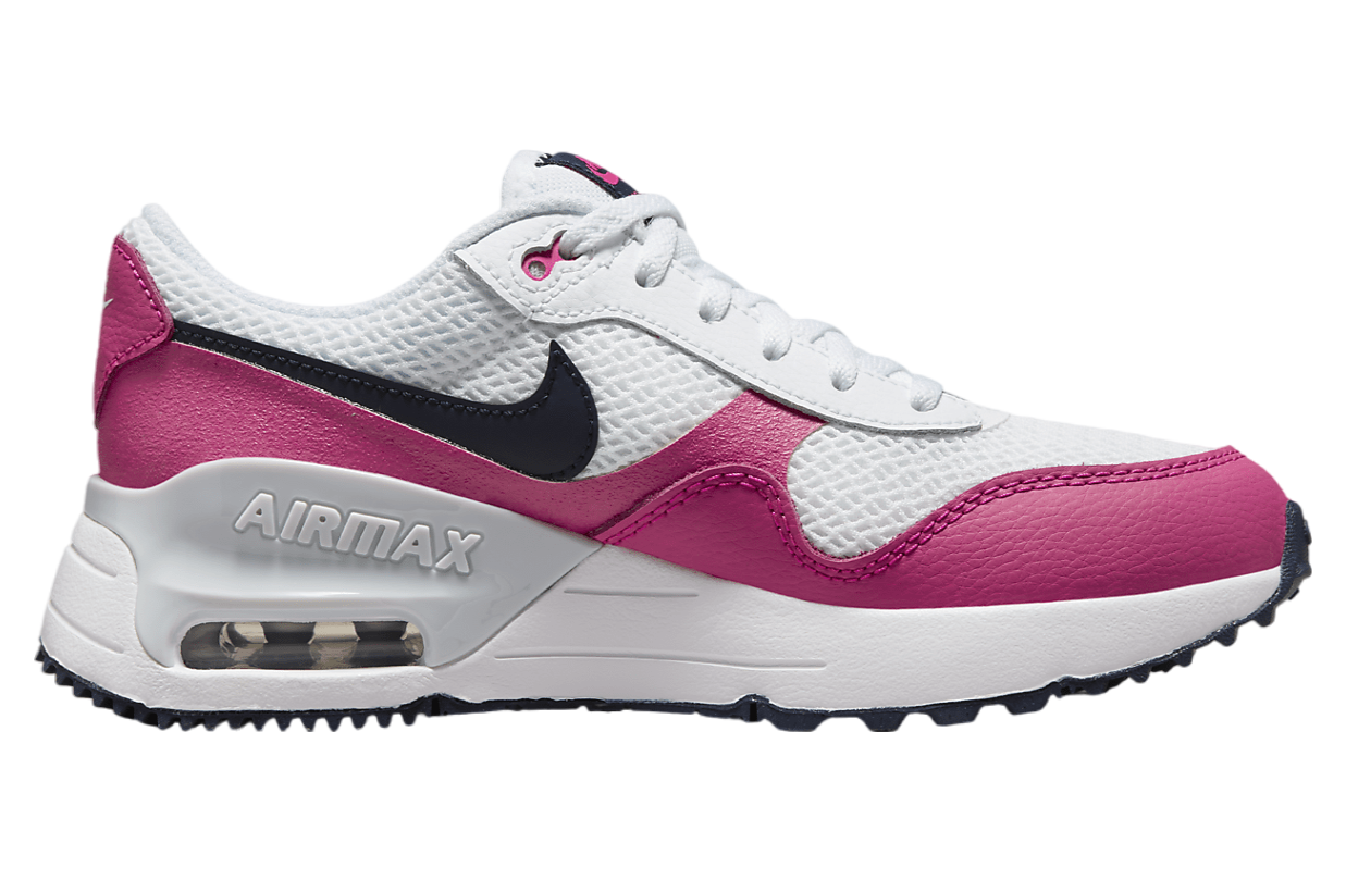 Nike Air Max SYSTM GS White / Fierce Pink