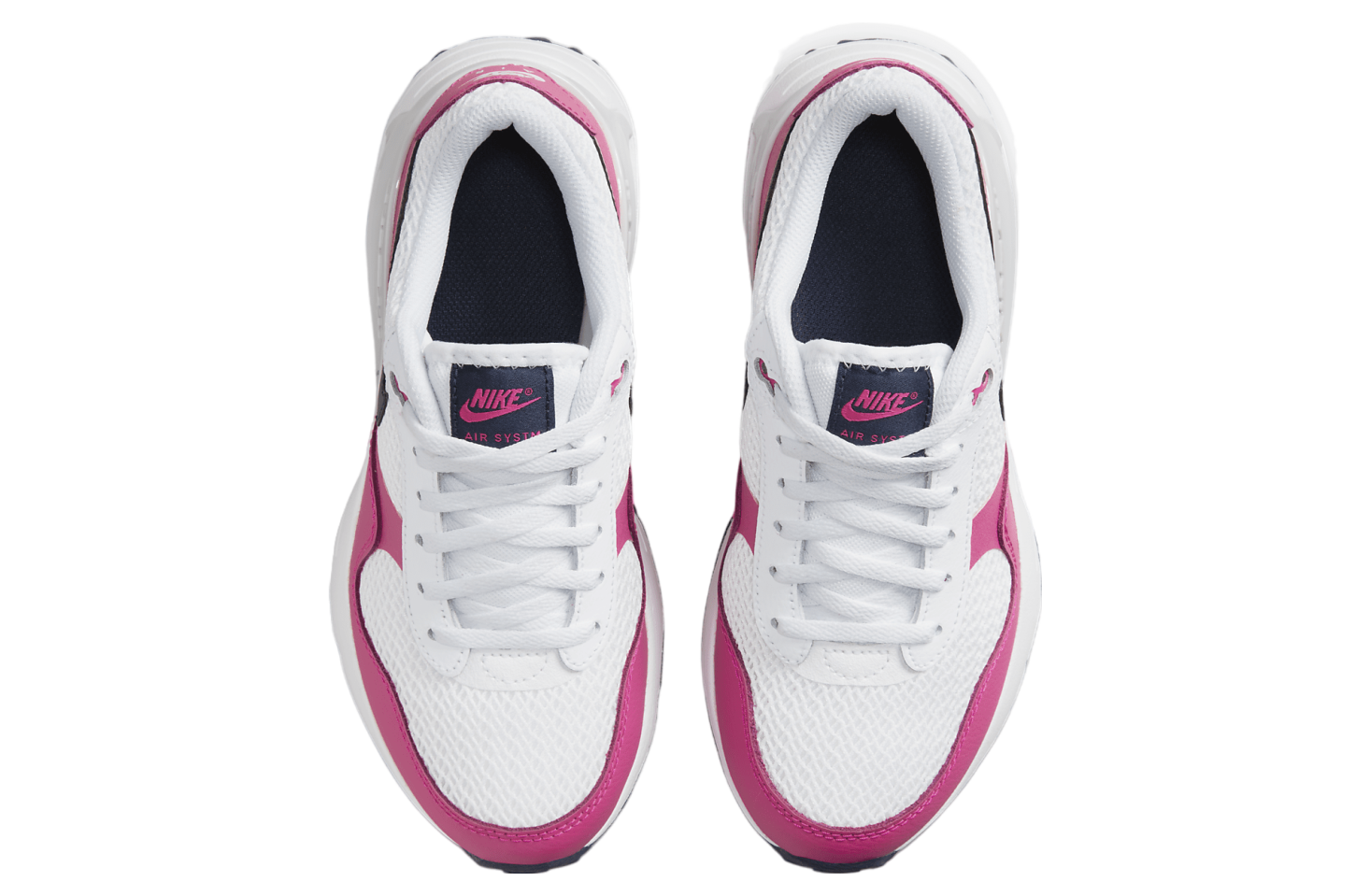 Nike Air Max SYSTM GS White / Fierce Pink