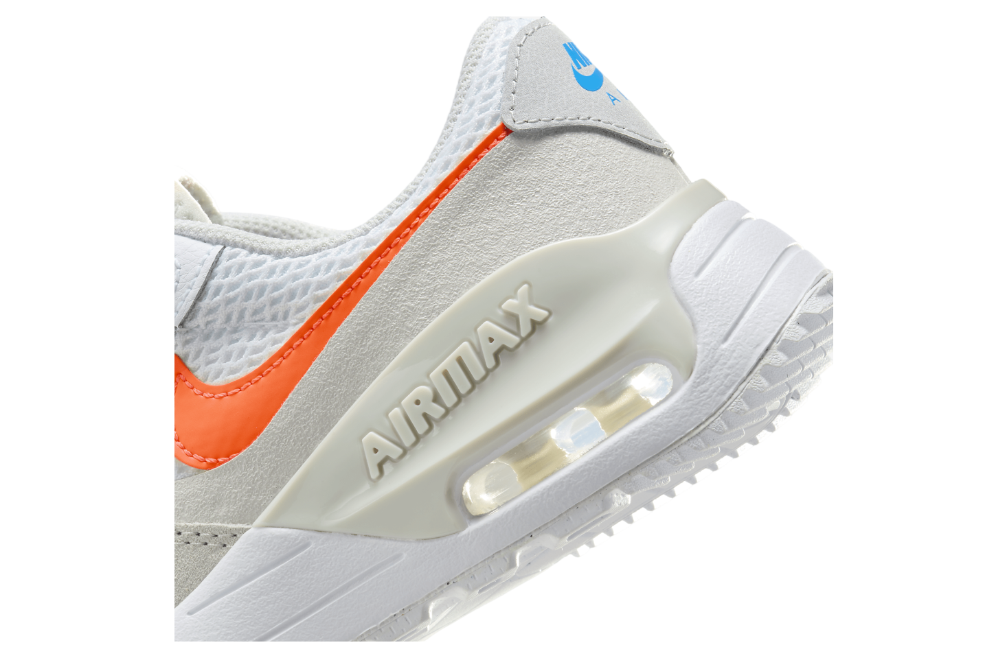 Nike Air Max SYSTM GS White / Total Orange