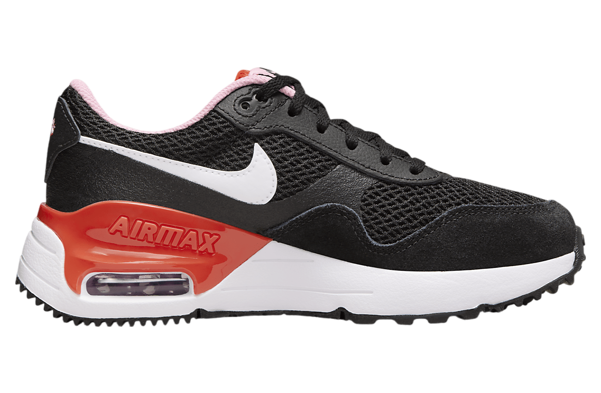 Nike Air Max SYSTM SE GS Black / Picante Red