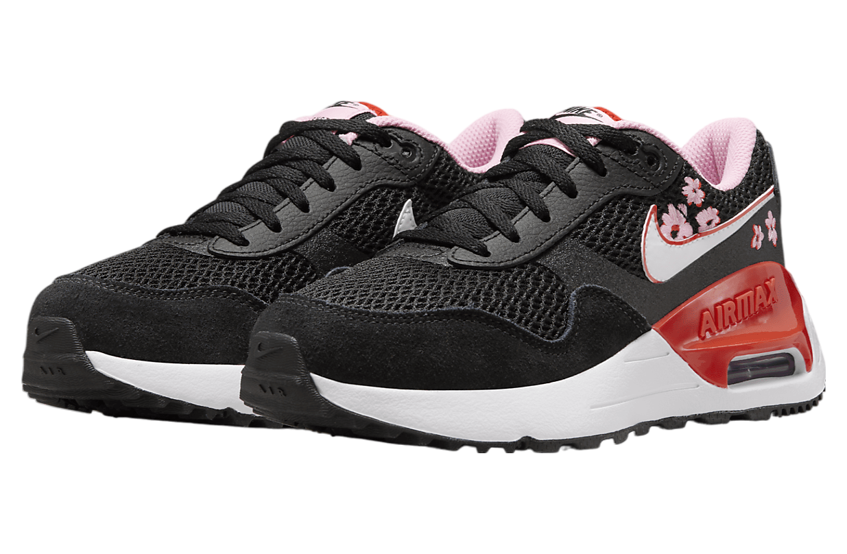 Nike Air Max SYSTM SE GS Black / Picante Red