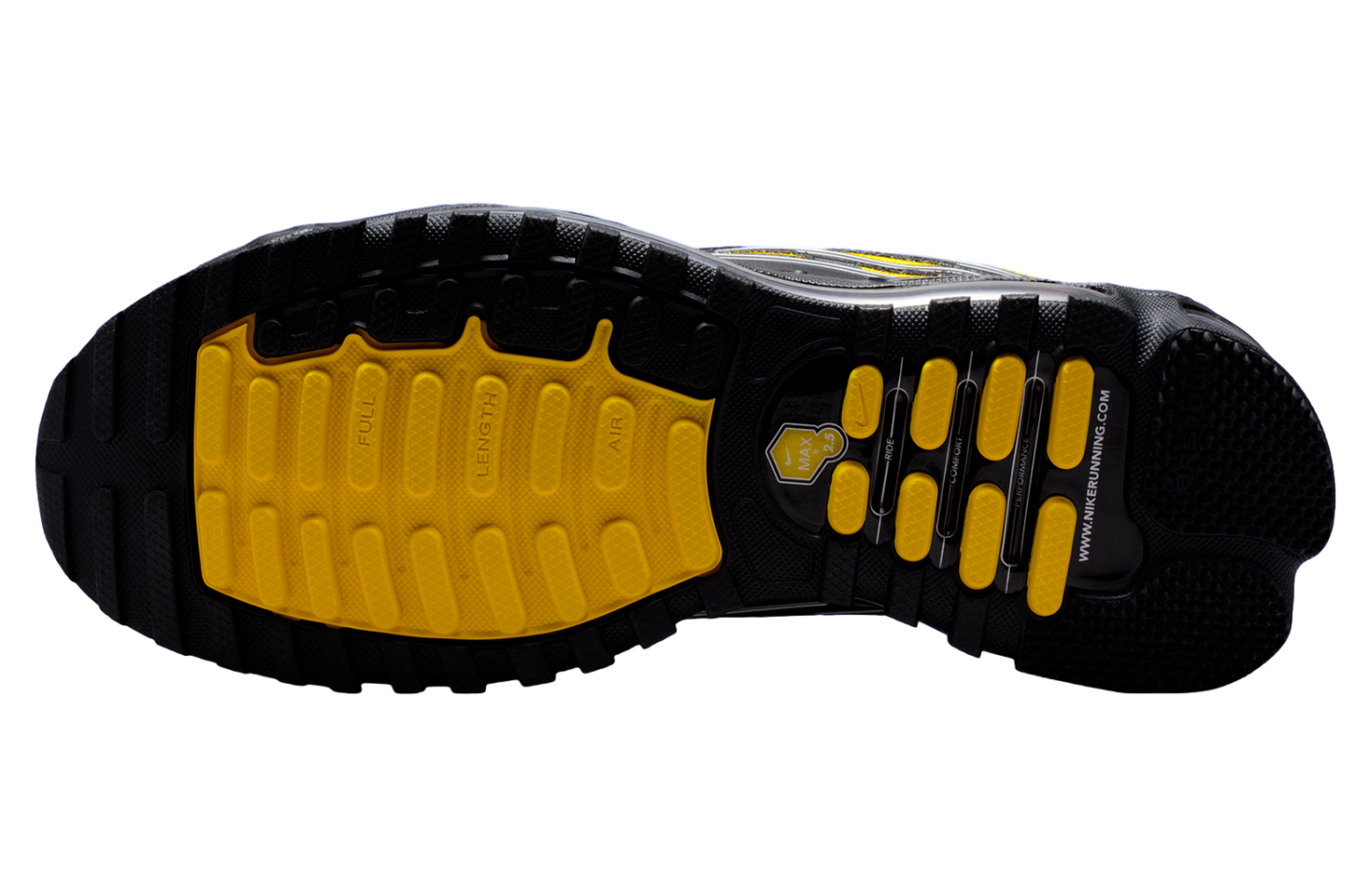Nike Air Max Tl 2.5 Black / Metallic Silver / Varsity Maize