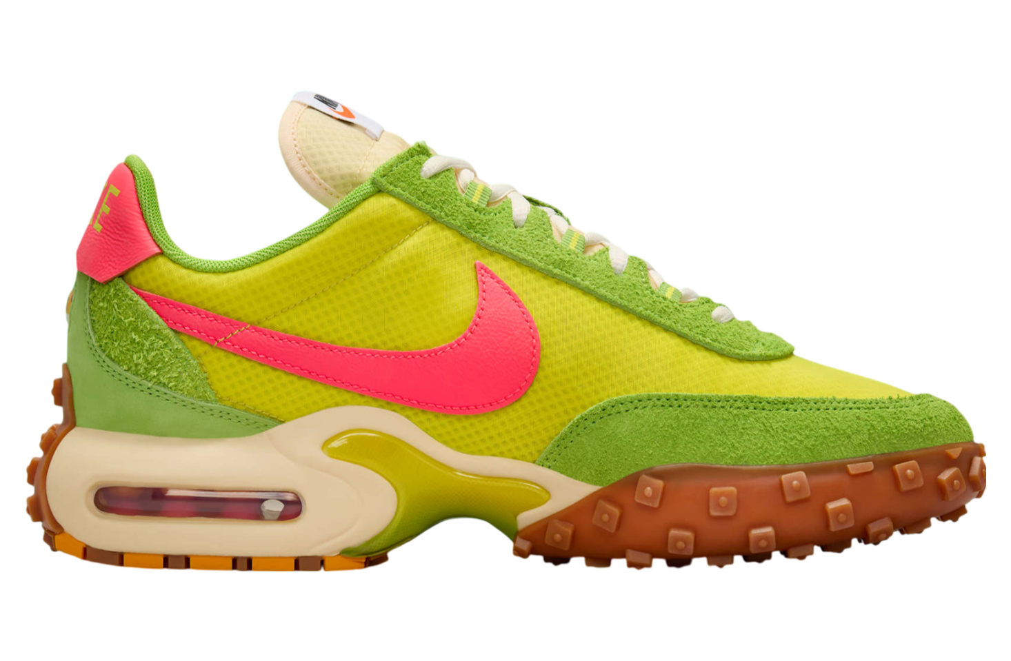 Nike Air Max Waffle Sp Electrolime / Gum Medium Brown