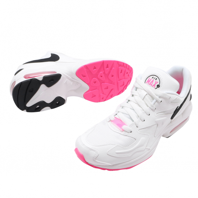 Nike Air Max2 Light Summit White Black Hyper Pink