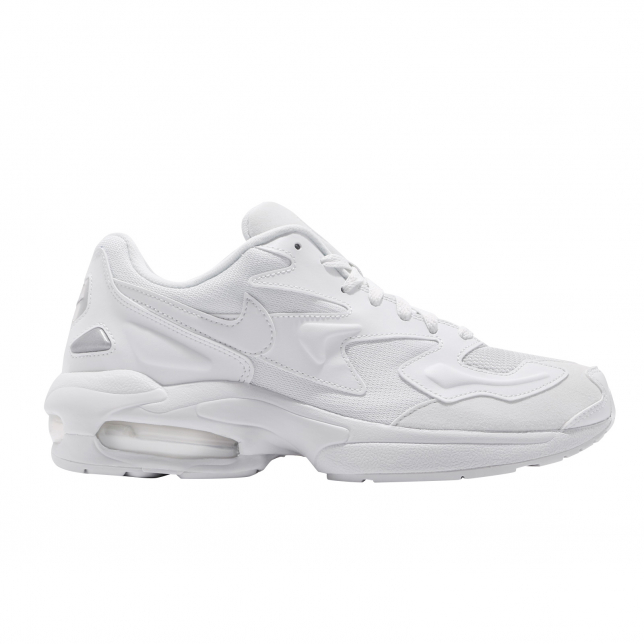 Nike Air Max2 Light Triple White - Jun 2019 - AO1741102