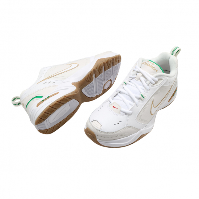 Nike Air Monarch 4 White Metallic Gold