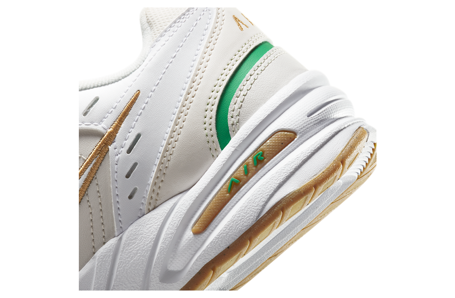Nike Air Monarch 4 White Metallic Gold - Jun 2025