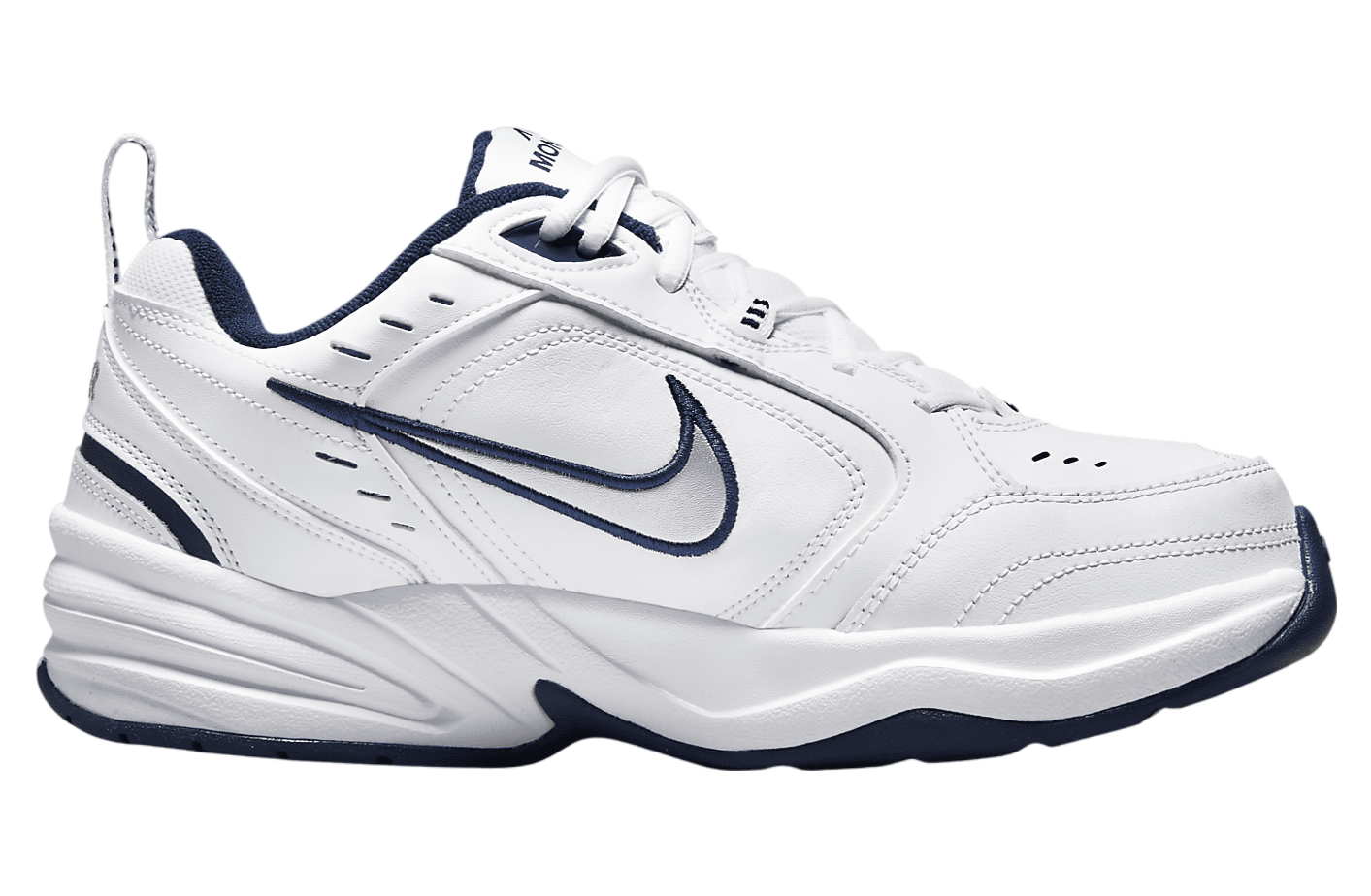 Nike Air Monarch 4 White / Midnight Navy (Extra Wide)