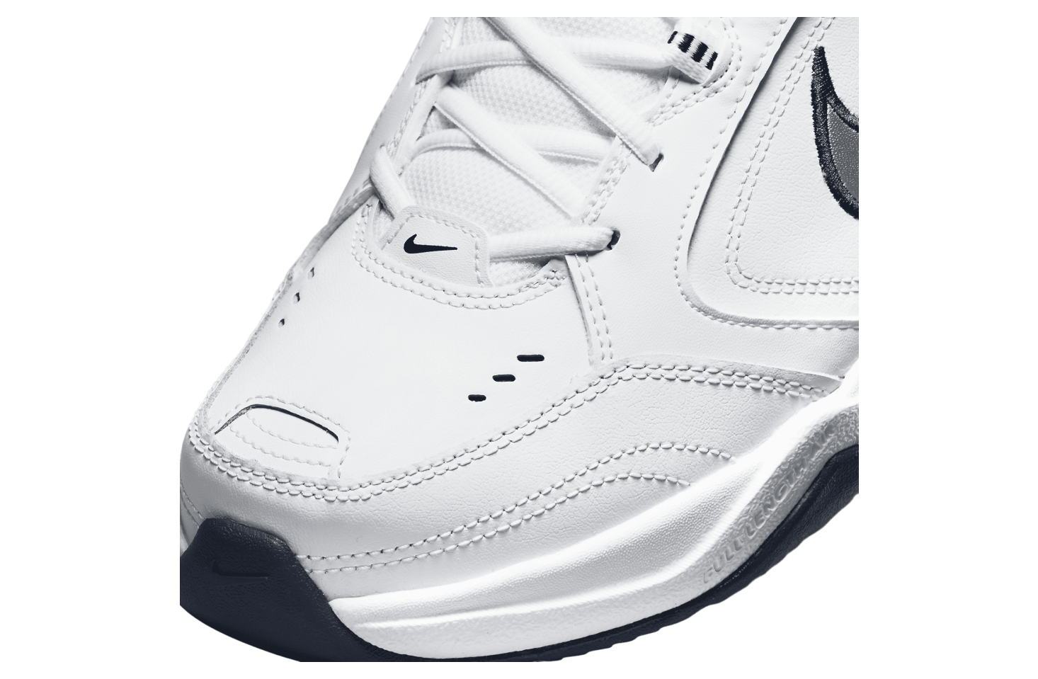 Nike Air Monarch 4 White / Midnight Navy (Extra Wide)