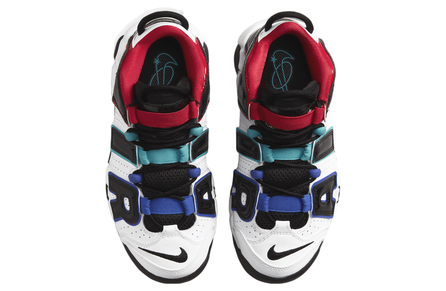 Nike Air More Uptempo CL GS White / University Red / Game Royal