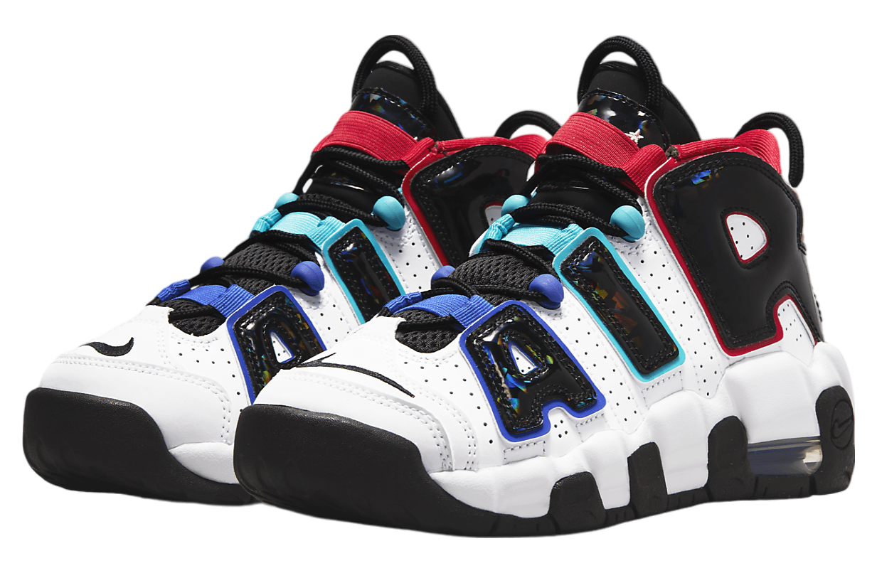 Nike Air More Uptempo CL GS White / University Red / Game Royal