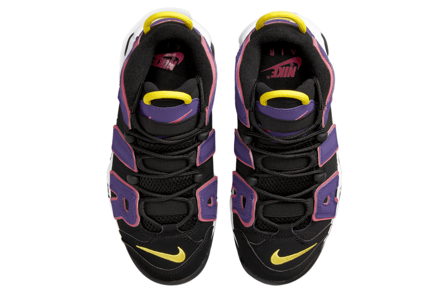 Nike Air More Uptempo GS Black / Court Purple