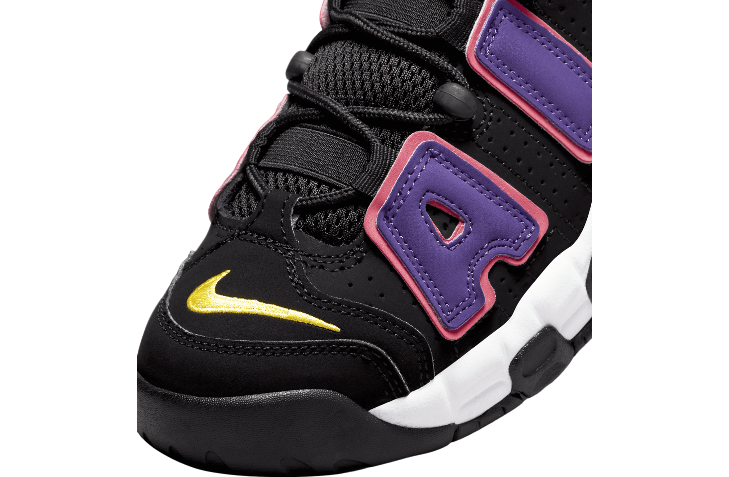 Nike Air More Uptempo GS Black / Court Purple