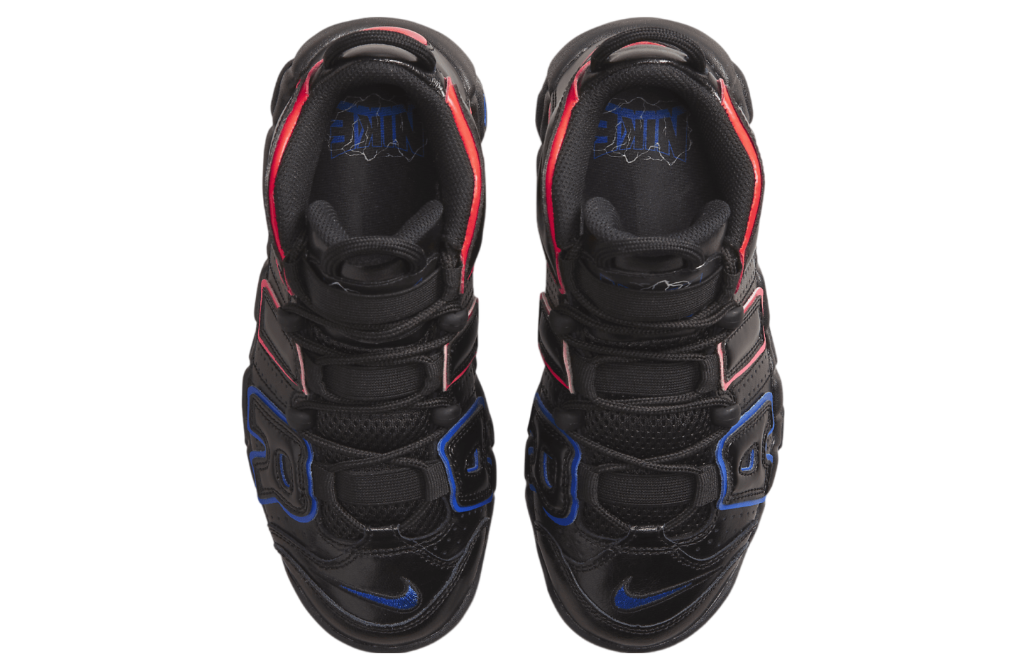 Nike Air More Uptempo GS Black / Racer Blue