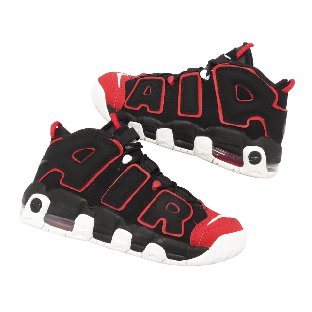 Nike Air More Uptempo GS Black University Red