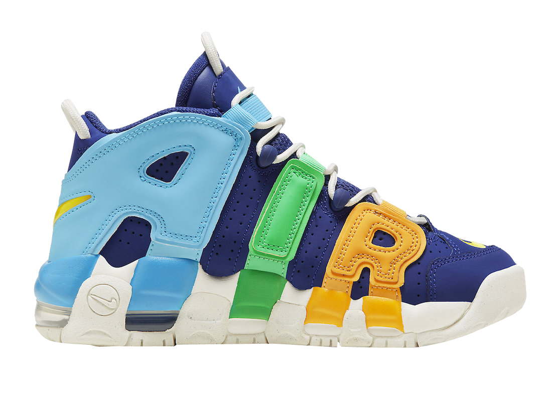 Nike Air More Uptempo GS Deep Royal Blue - Jun 2023 - FJ0693-455