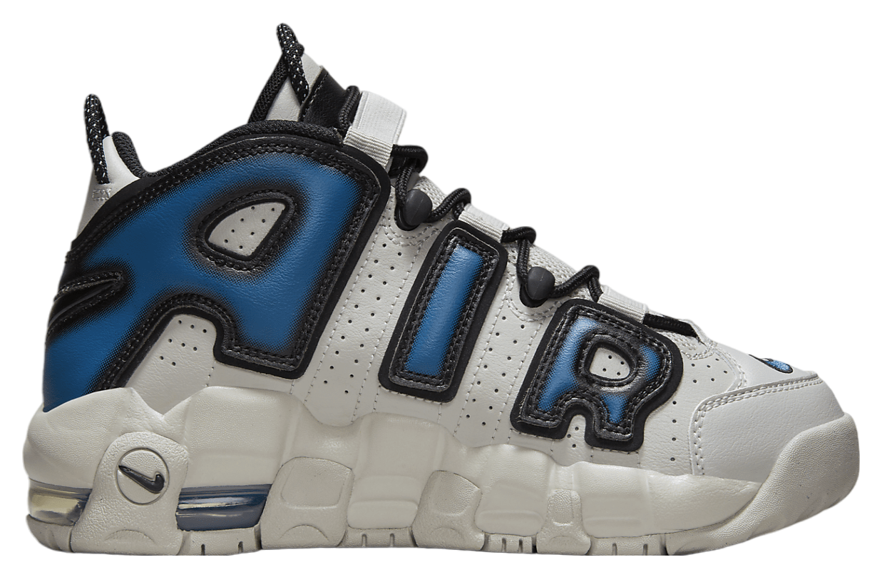 Nike Air More Uptempo GS Light Iron Ore / Industrial Blue