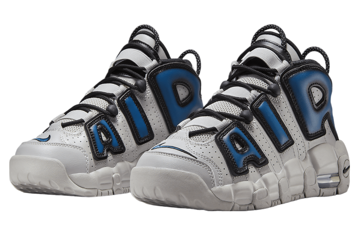 Nike Air More Uptempo GS Light Iron Ore / Industrial Blue