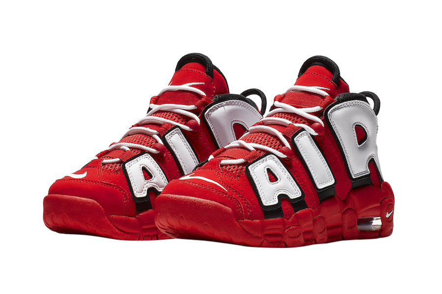 Nike Air More Uptempo GS Red Black CD9402-600