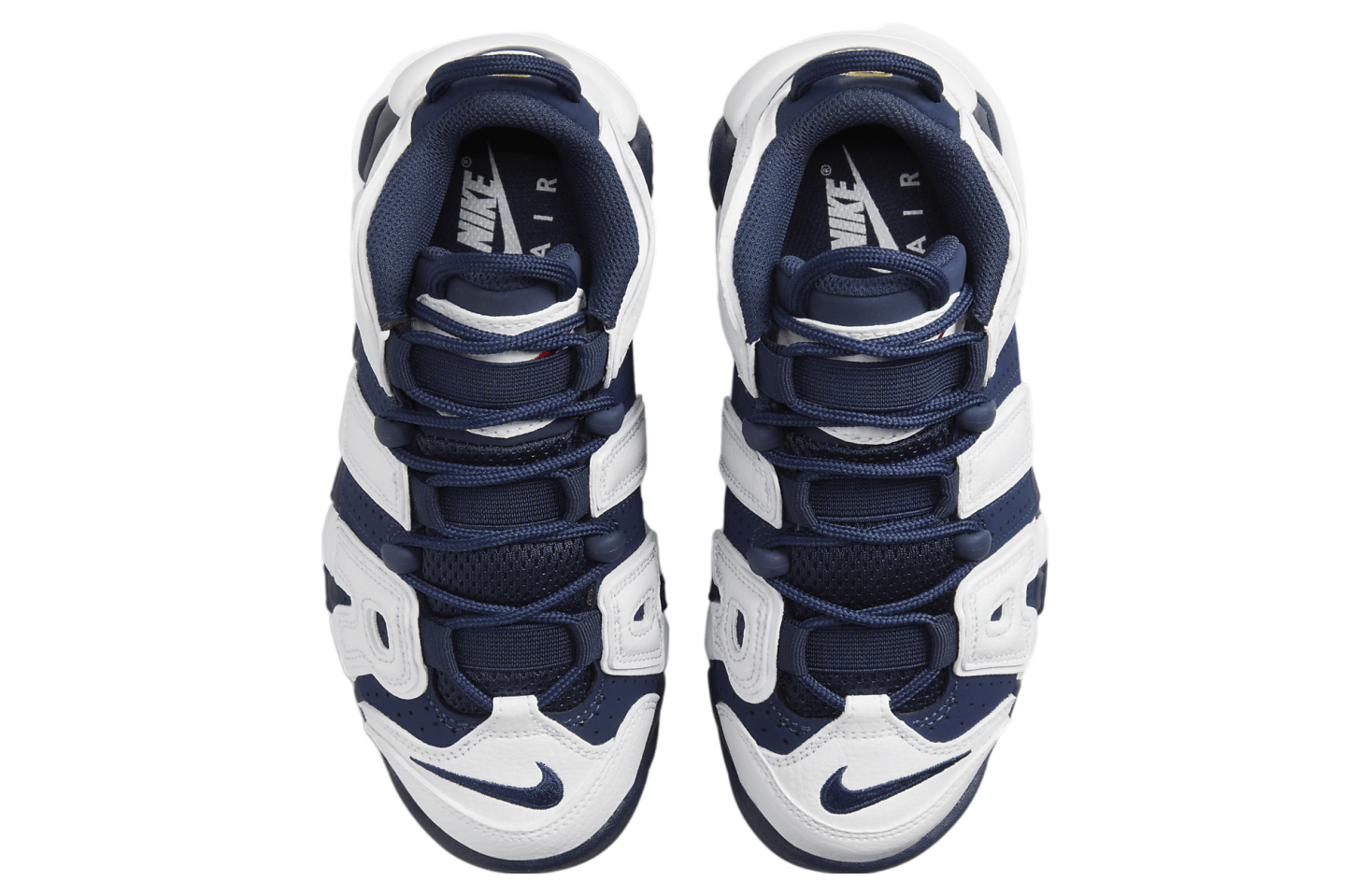 Nike Air More Uptempo GS White / Midnight Navy