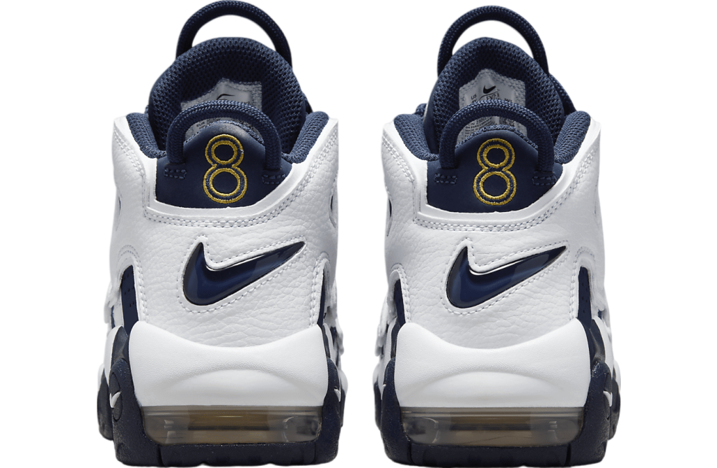 Nike Air More Uptempo GS White / Midnight Navy