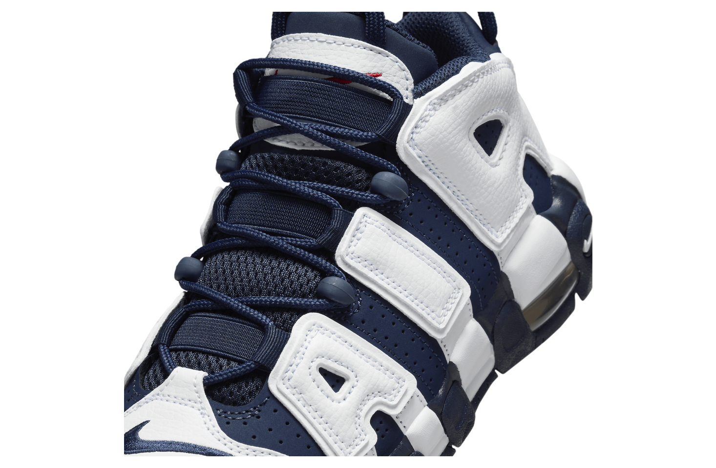 Nike Air More Uptempo GS White / Midnight Navy