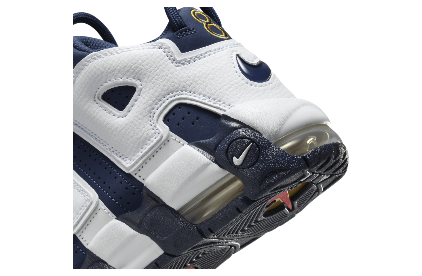 Nike Air More Uptempo GS White / Midnight Navy