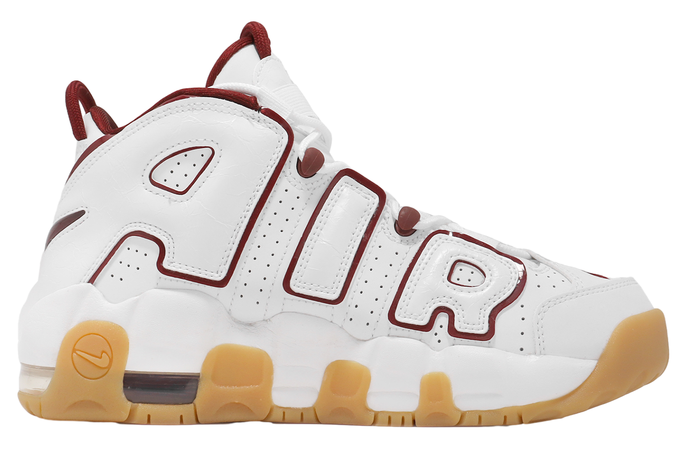 Nike Air More Uptempo GS White / Team Red