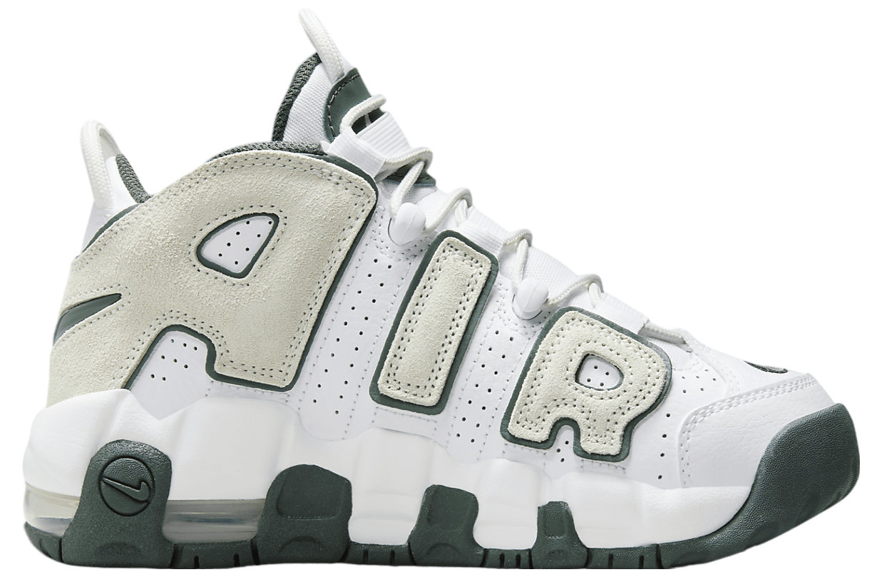 Nike Air More Uptempo GS White / Vintage Green