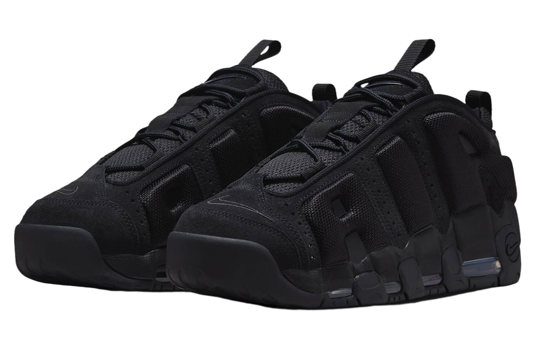 Nike Air More Uptempo Low Black