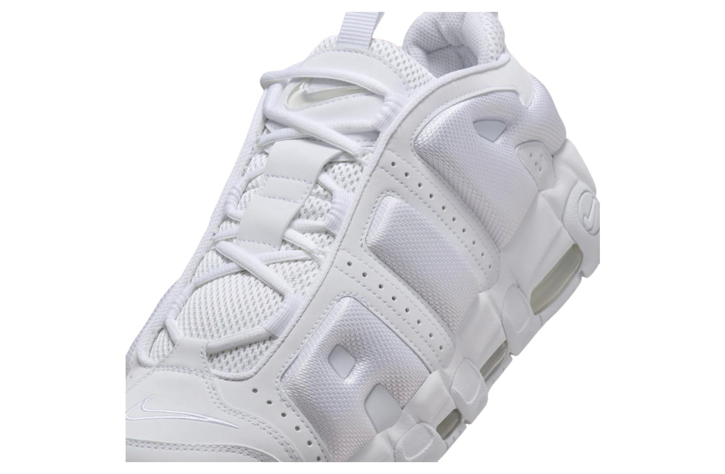 Nike Air More Uptempo Low Triple White