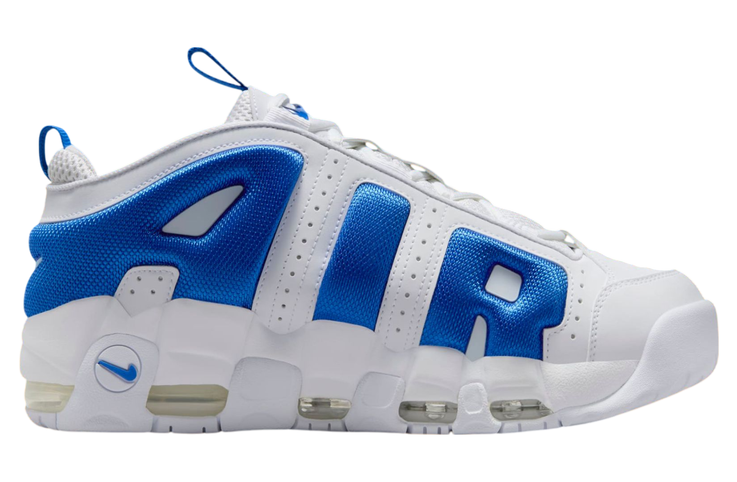 Nike Air More Uptempo Low White / Hyper Royal