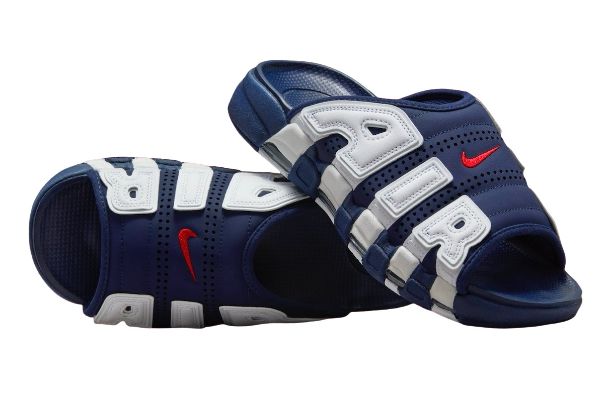 Nike Air More Uptempo Slide Olympic