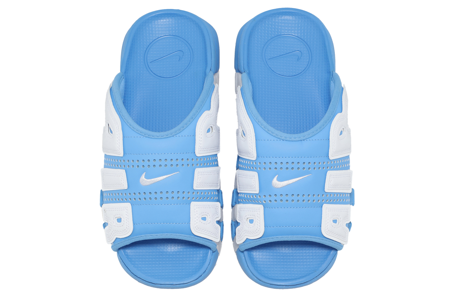 Nike Air More Uptempo Slide University Blue / White