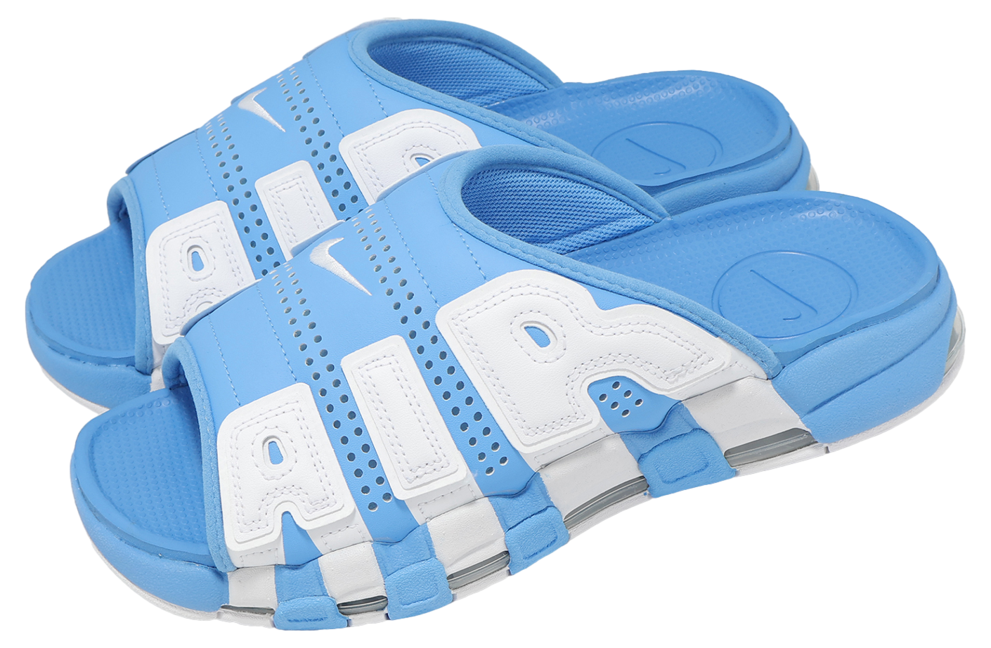 Nike Air More Uptempo Slide University Blue / White