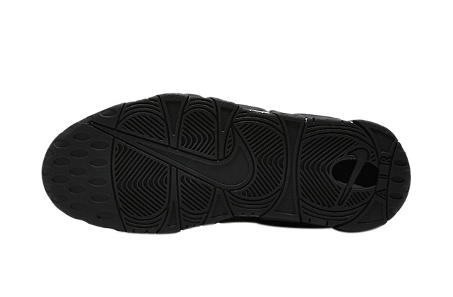 Nike Air More Uptempo Triple Black Reflective 414962-004 M…
