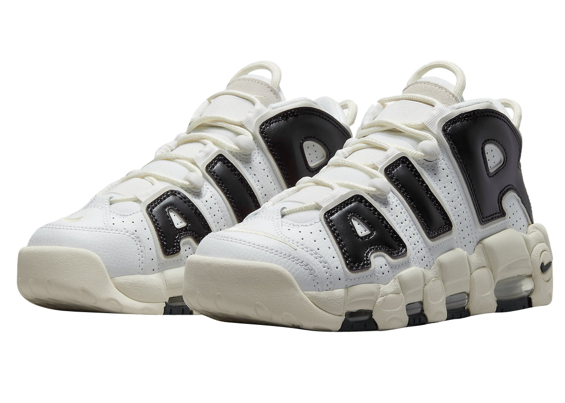 Nike air more shop uptempo white black