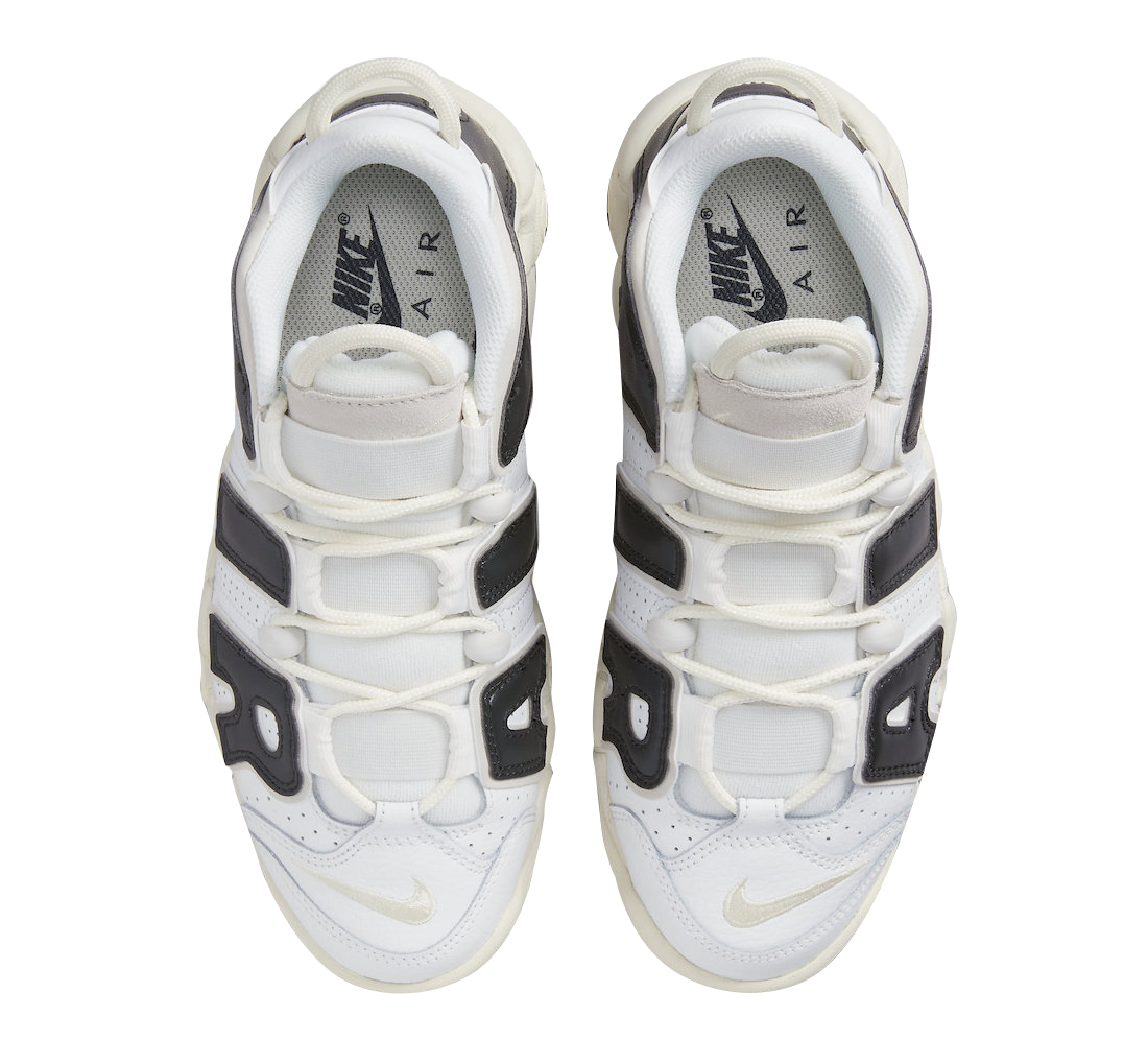 Nike Air More Uptempo White Black Sail