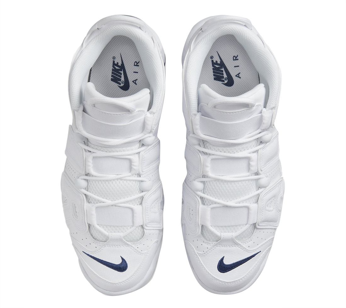 Nike Air More Uptempo White Midnight Navy