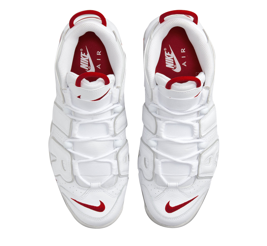 Nike Air More Uptempo White Red DX8965-100