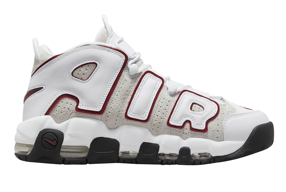 Nike Air More Uptempo White Team Red FB1380-100