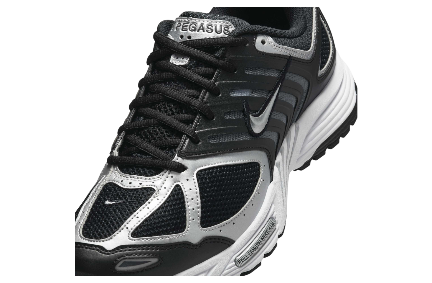 Nike Air Pegasus 2k5 Black / Metallic Silver / White