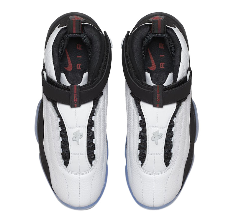 Nike Air Penny 4 White Black True Red 864018-101