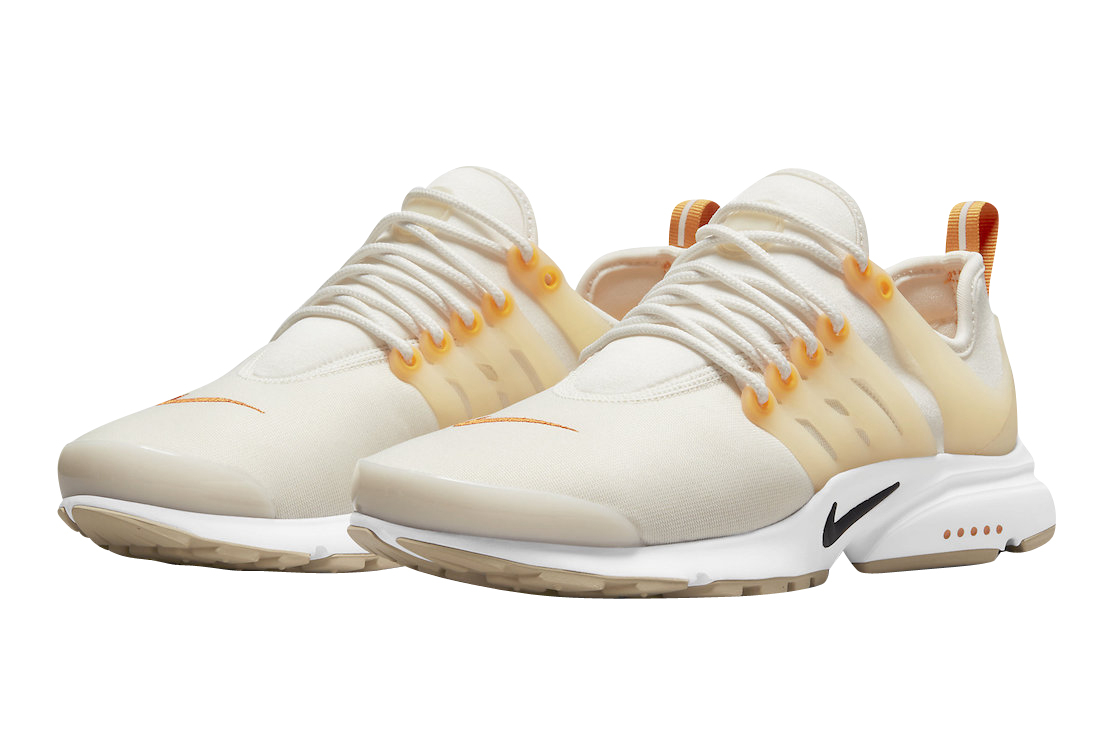 Orange and white nike hot sale presto