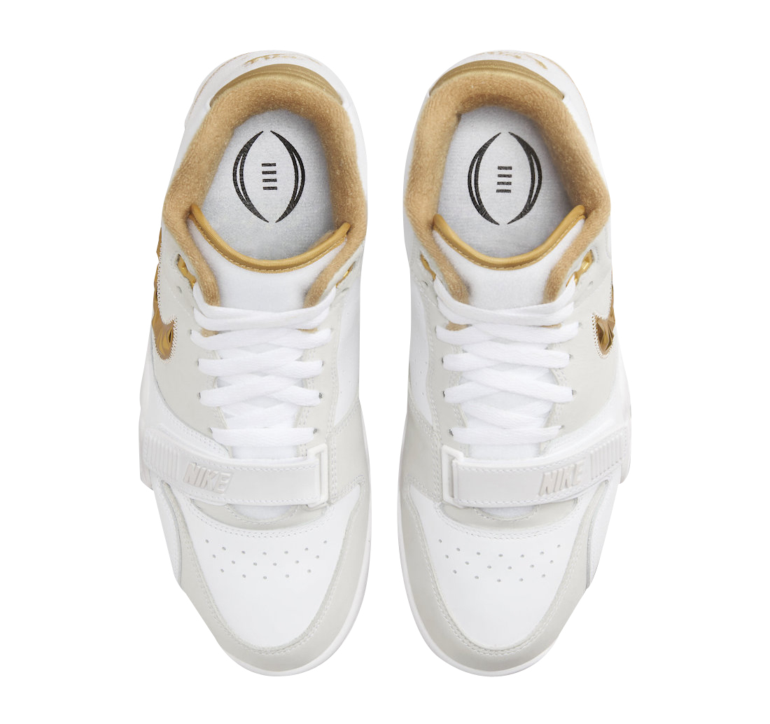 Nike Air Trainer 1 College Football Playoffs White Gold