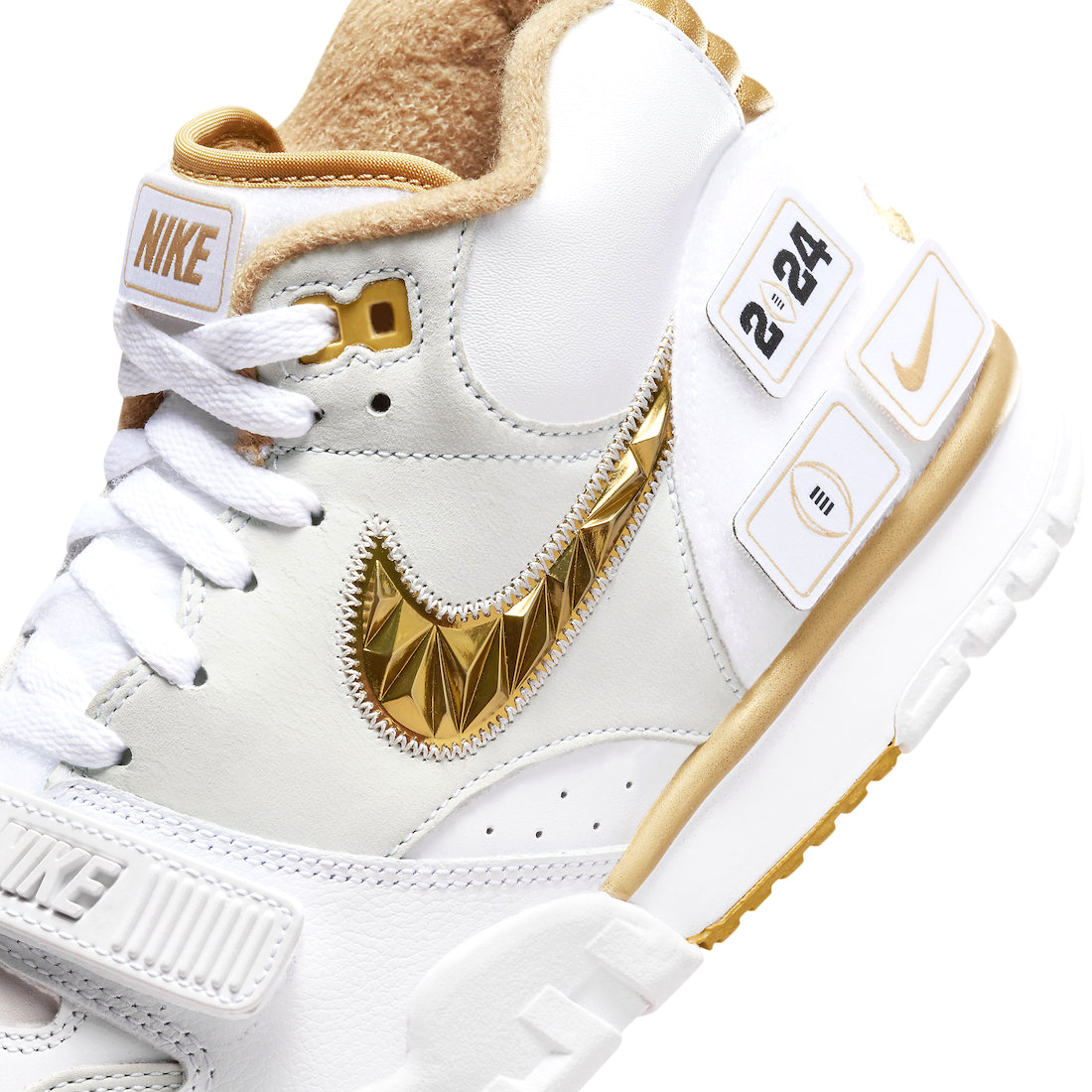 Nike Air Trainer 1 College Football Playoffs White Gold